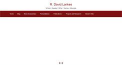 Desktop Screenshot of davidlankes.org