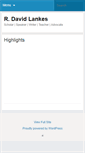 Mobile Screenshot of davidlankes.org